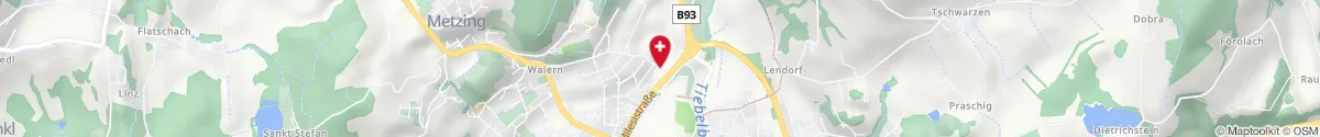 Kartendarstellung des Standorts für Vitalis Apotheke in 9560 Feldkirchen